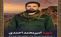 شهادت پاسدار لرستانی بر اثر سانحه رانندگی
