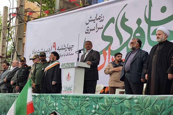 شاهرخی: رمز پیروزی ایران، وجود رهبری و میدانداری مردم است شاهرخی: رمز پیروزی ایران، وجود رهبری و میدانداری مردم است