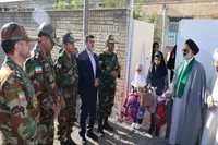 زنگ ایثار قزوین به دست فرزند شهید دانشور نواخته شد