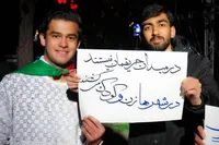 تصاویر/ جوانان زنجانی در عزای قائد امت