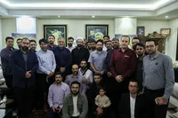 جمعی از اصحاب رسانه با خانواده شهید لاریجانی دیدار کردند