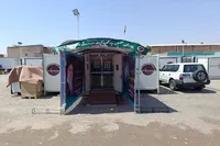 استقرار بیمارستان فوق‌تخصصی سیار نیروی زمینی سپاه در قم برای خدمت‌رسانی به عزاداران