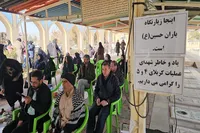 گرامیداشت شهید قربان‌زاده و عملیات کربلای ۴ و ۵ در گلزار شهدای زرند برگزار شد+تصاویر