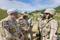 نماینده ولی‌فقیه در کردستان عید قربان را در کنار مرزبانان مریوان گذراند