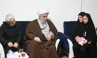 دیدار دبیرکل مجمع جهانی اهل‌بیت (ع) با خانواده شهید «حمید سلمانی‌پیشه»