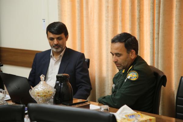 حضور بازرس کل قضایی استان در موزه و اداره کل حفظ آثار و نشر ارزش‌های دفاع مقدس و مقاومت خراسان شمالی