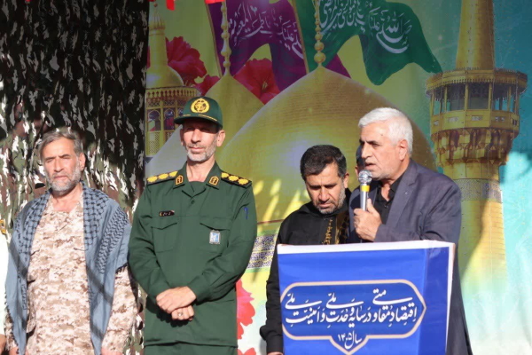 قاسمی: امروز ایران اسلامی با اقتدار  جهان را تحریم کرده است