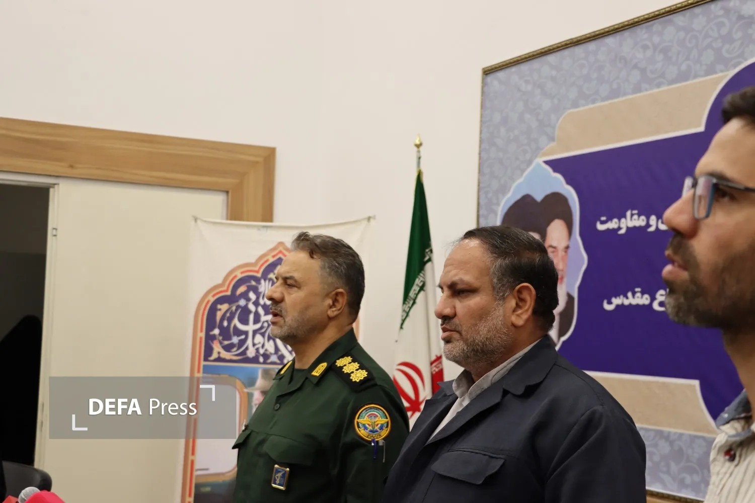 تصاویر/ نشست خبری سالگرد هفته دفاع مقدس در خراسان رضوی