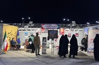 برپایی غرفه فرهنگی ـ رسانه‌ای اداره‌کل حفظ آثار دفاع مقدس و مقاومت همدان در گرامیداشت شهدای اقتدار