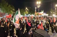 فیلم/ تداوم اجتماع مردم خراسان‌شمالی در مسیر وحدت و همبستگی