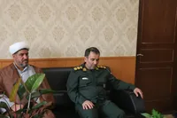 دیدار مدیرکل حفظ آثار و نشر ارزش‌های دفاع مقدس خراسان شمالی با مدیرکل تبلیغات اسلامی استان