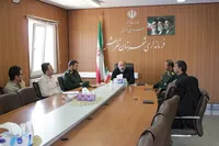 پیگیری روند احداث یادمان‌های شهدای گمنام تفرش در نشست مدیرکل حفظ آثار استان مرکزی با مسئولان شهرستان