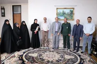 تصاویر/ دیدار مسئولان استان مرکزی با آزاده و جانباز سرافراز حسن محمودیان در شهرستان تفرش