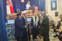 تجلیل از سردار عبدالله عراقی در آیین پایانی نماز جمعه قزوین