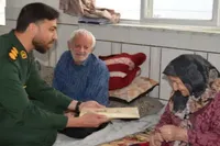 همزمان با کنگره ملی ۲۷۵۰ شهید استان؛ سرهنگ «اکبر ترکی» با خانواده شهید «علی‌پناه علیخانی» در فارسان دیدار کرد