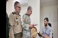 فیلم/ دیدار سردار «جانثاری» با جانباز جنگ رمضان