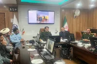 بررسی روند تکمیل یادمان شهید گمنام در بیمارستان آتیه همدان