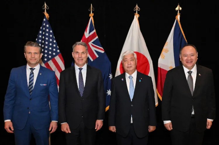 Japan, Australia, and the Philippines Alliance Against China