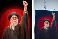 دیوارنگاره «باید برخاست» رونمایی شد+ عکس