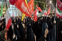 فیلم/ شور و اشتیاق مردم ایلام در قرار ۱۴۴ برای دفاع از وطن