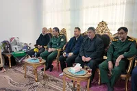 فیلم/ دیدار مدیر کل حفظ آثار دفاع مقدس اردبیل با خانواده شهید جنگ رمضان