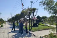 بازدید مدیرکل حفظ آثار قزوین از جانمایی یادمان شهید گمنام سگزآباد