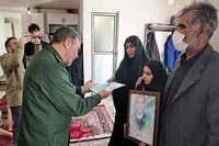 فیلم/ دیدار مدیر کل حفظ آثار دفاع مقدس اردبیل با خانواده شهید جنگ رمضان
