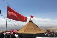 تصاویر/ پیاده‌روی جاماندگان اربعین در زنجان