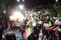 فیلم‌ و تصویر/ پنجاه‌وششمین شب خروش ایرانیان