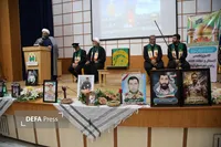 تصاویر/ برگزاری مراسم گرامیداشت شهدای جنگ رمضان با حضور خادمان رضوی در ارومیه