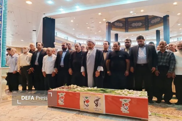تشییع پیکرمطهر شهید عیسی‌نژاد