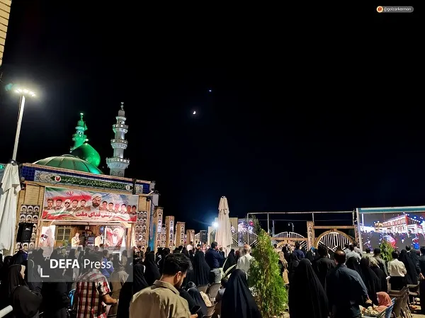 برگزاری مراسم تولد شهید حجت‌الاسلام «اکبر قربانی‌زاده» در گلزار شهدای کرمان+تصاویر