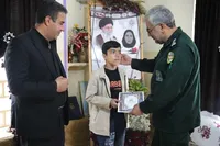 دیدار مدیرکل حفظ آثار دفاع مقدس کهگیلویه و بویراحمد با خانواده شهیده «پوران قلی‌پور»