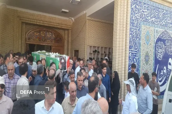 تشییع پیکرمطهر شهید عیسی‌نژاد