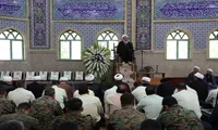تصاویر/ مراسم بزرگداشت قائد شهید امت و شهدای فراجا جنگ رمضان در کرمانشاه