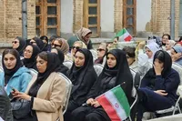 تصاویر/ برگزاری آیین گرامیداشت دختران جان فدای ایران در شهر سنندج