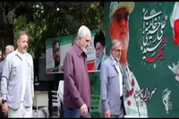 فیلم/ ادای احترام سردار قریشی به شهید پاکپور