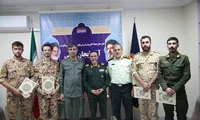 تصاویر/ تجلیل از سربازان اداره‌کل حفظ آثار دفاع مقدس و مقاومت آذربایجان غربی به مناسبت روز سرباز