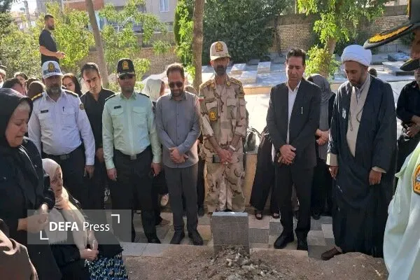 گرامیداشت چهلمین روز شهادت شهید مرزبانی «علی باوه‌ای» در سقز