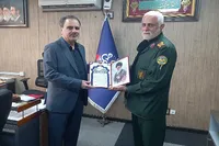 تقدیر از مدیرعامل شرکت ملی مناطق نفت‌خیز جنوب بابت همکاری در حوزه دفاع مقدس