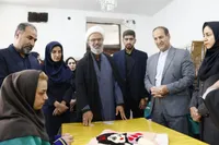 تصاویر/ بازدید نماینده ولی فقیه در خراسان شمالی از مرکز توانبخشی بهزیستی
