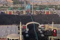 وداع الشعب الإیراني التاريخي في قم بإمامه الشهيد + صور