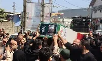 پیکر سرباز شهید «مهران رئوفی دیوشلی» در لنگرود آرام گرفت