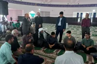 پویش ملی جان‌فدا در فردیس؛ آموزش نظامی و آمادگی رزم در نماز جمعه