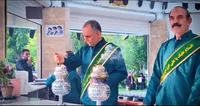 فیلم/ روایتی کوتاه از مفروش‌کردن چایخانه امام رضا (ع)؛ خمین
