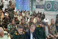 تصاویر/ بزرگداشت اربعین سیدالشهدای نیرو‌های مسلح در خراسان‌شمالی