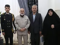 قدردانی استاندار خوزستان از افسر بازمانده ناوچه دنا