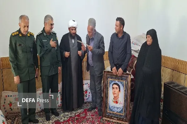 دیدار با خانواده شهید لهراسب وهابی پور