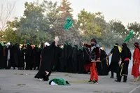اجرای نمایش مذهبی «کاروان عشق» در شهر گلسار