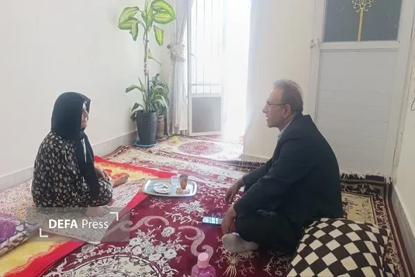 دیدار با خانواده شهید دیدار با خانواده شهید